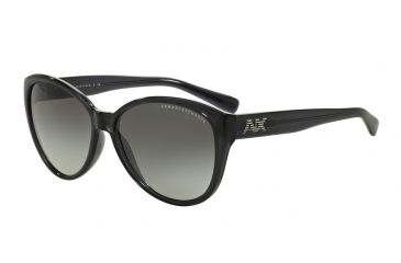 Image of Armani Exchange AX4006 Bifocal Prescription Sunglasses AX4006-800511-59 - Lens Diameter 59 mm, Frame Color Black Transparent