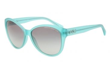 Image of Armani Exchange AX4006 Bifocal Prescription Sunglasses AX4006-802111-59 - Lens Diameter 59 mm, Frame Color Matte Bright Spearmint Trans.