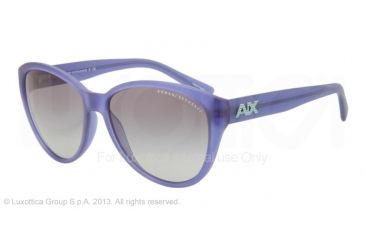 Image of Armani Exchange AX4006 Bifocal Prescription Sunglasses AX4006-802411-59 - Lens Diameter 59 mm, Frame Color Matte Lavenderesque Trans.