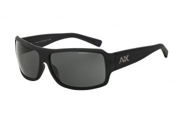 Image of Armani Exchange AX4007 Single Vision Prescription Sunglasses AX4007-802087-64 - Lens Diameter 64 mm, Frame Color Matte Black Transparent