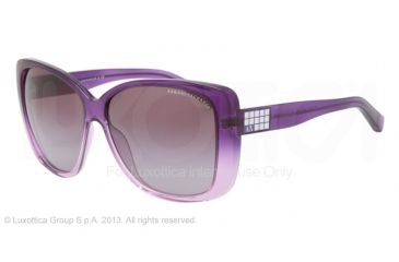 Image of Armani Exchange AX4010 Bifocal Prescription Sunglasses AX4010-80088H-61 - Lens Diameter 61 mm, Frame Color Bright Grape Gradient