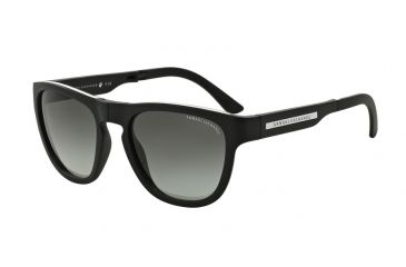 Image of Armani Exchange AX4012 Progressive Prescription Sunglasses AX4012-800411-54 - Lens Diameter 54 mm, Frame Color Black/White