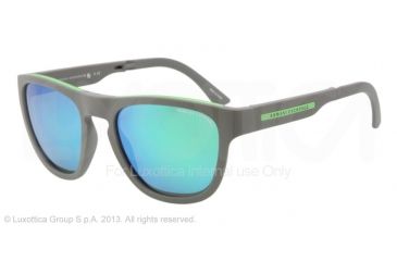 Image of Armani Exchange AX4012 Progressive Prescription Sunglasses AX4012-801523-54 - Lens Diameter 54 mm, Frame Color Grey/Green