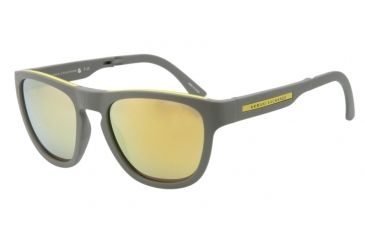 Image of Armani Exchange AX4012 Progressive Prescription Sunglasses AX4012-801573-54 - Lens Diameter 54 mm, Frame Color Grey/yellow