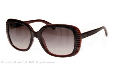 Image of Armani Exchange AX4014 Single Vision Prescription Sunglasses AX4014-805911-57 - Lens Diameter 57 mm, Frame Color Black/berry