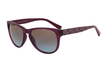 Image of Armani Exchange AX4015 Bifocal Prescription Sunglasses AX4015-804248-56 - Lens Diameter 56 mm, Frame Color Matte Berry Jam