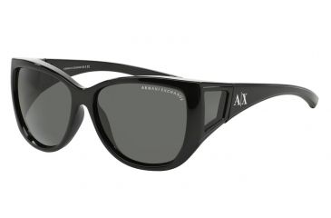 Image of Armani Exchange AX4023S Progressive Prescription Sunglasses AX4023S-800487-58 - Lens Diameter 58 mm, Frame Color Black