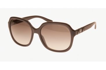 Image of Armani Exchange AX4024S Single Vision Prescription Sunglasses AX4024S-800511-58 - Lens Diameter 58 mm, Frame Color Black Transparent