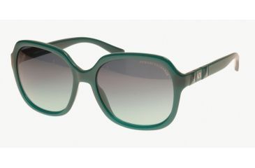 Image of Armani Exchange AX4024S Single Vision Prescription Sunglasses AX4024S-80934S-58 - Lens Diameter 58 mm, Frame Color Poseidon Milky