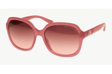 Image of Armani Exchange AX4024S Single Vision Prescription Sunglasses AX4024S-80948H-58 - Lens Diameter 58 mm, Frame Color Roseberry Milky