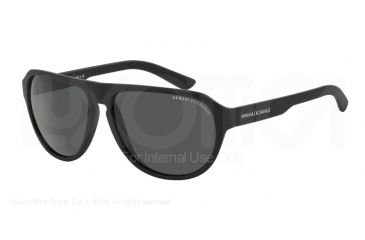 Image of Armani Exchange AX4028S Single Vision Prescription Sunglasses AX4028S-807887-60 - Lens Diameter 60 mm, Frame Color Matte Black