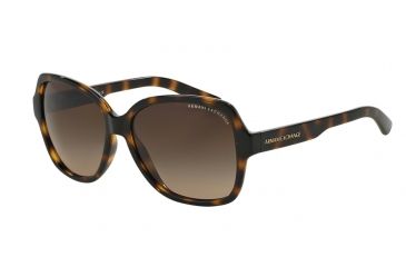 Image of Armani Exchange AX4029S Bifocal Prescription Sunglasses AX4029S-811713-57 - Lens Diameter 57 mm, Frame Color Dark Tortoise