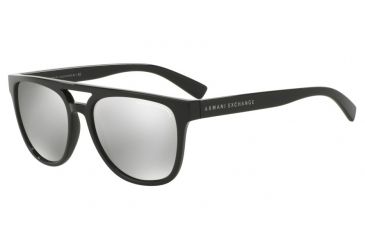 Image of Armani Exchange AX4032F Progressive Prescription Sunglasses AX4032F-81586G-56 - Lens Diameter 56 mm, Frame Color Black