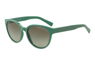 Image of Armani Exchange AX4034 Progressive Prescription Sunglasses AX4034-81508E-54 - Lens Diameter 54 mm, Frame Color Mint Green/mint Gr Seaf Stripe