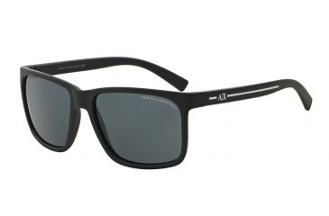 Image of Armani Exchange AX4041SF Bifocal Prescription Sunglasses AX4041SF-815787-58 - Lens Diameter 58 mm, Frame Color Matte Blue