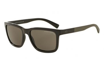 Image of Armani Exchange AX4045S Bifocal Prescription Sunglasses AX4045S-808673-56 - Lens Diameter 56 mm, Frame Color Phantom Brown