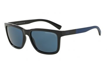 Image of Armani Exchange AX4045S Bifocal Prescription Sunglasses AX4045S-817780-56 - Lens Diameter 56 mm, Frame Color Dark Blue