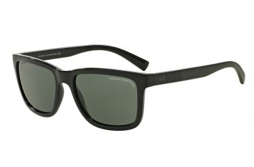 Image of Armani Exchange AX4045S Bifocal Prescription Sunglasses AX4045S-817871-56 - Lens Diameter 56 mm, Frame Color Black