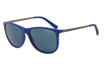 Image of Armani Exchange AX4047S Bifocal Prescription Sunglasses AX4047S-816880-57 - Lens Diameter 57 mm, Frame Color Matte Elettric Blue
