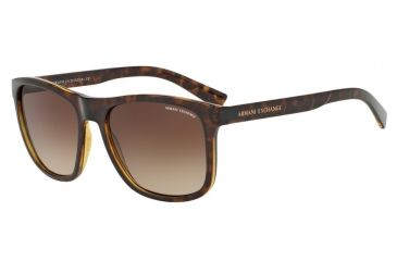 Image of Armani Exchange AX4049S Bifocal Prescription Sunglasses AX4049S-803713-57 - Lens Diameter 57 mm, Frame Color Havana