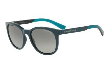 Image of Armani Exchange AX4050S Single Vision Prescription Sunglasses AX4050S-818811-54 - Lens Diameter 54 mm, Frame Color Deep Pond