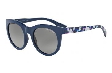 Image of Armani Exchange AX4053S Progressive Prescription Sunglasses AX4053S-819311-51 - Lens Diameter 51 mm, Frame Color Blue