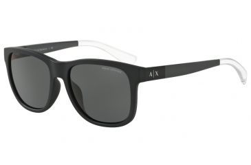 Image of Armani Exchange AX4054SF Bifocal Prescription Sunglasses AX4054SF-807887-57 - Lens Diameter 57 mm, Frame Color Matte Black