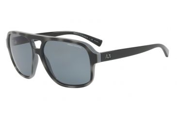 Image of Armani Exchange AX4061S Bifocal Prescription Sunglasses AX4061S-822081-59 - Lens Diameter 59 mm, Frame Color Grey/top Matte Grey Havana