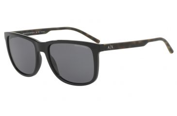 Image of Armani Exchange AX4070S Progressive Prescription Sunglasses AX4070S-815881-57 - Lens Diameter 57 mm, Frame Color Black