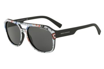 Image of Armani Exchange AX4074S Prescription Sunglasses AX4074S-826187-57 - Lens Diameter 57 mm