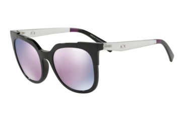 Image of Armani Exchange AX4075S Prescription Sunglasses, 53mm, Black, AX4075S-81585R-53-SV