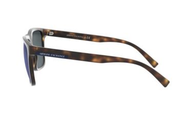 Image of Armani Exchange AX4080S Progressive Prescription Sunglasses, 57mm, Matte Havana, AX4080S-802980-57-PRO