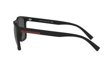 Image of Armani Exchange AX4080S Progressive Prescription Sunglasses, 57mm, Matte Black, AX4080S-80786G-57-PRO