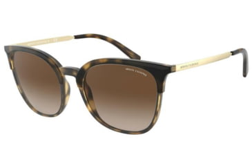 Image of Armani Exchange AX4091S Sunglasses 803713-54 - , Brown Gradient Lenses