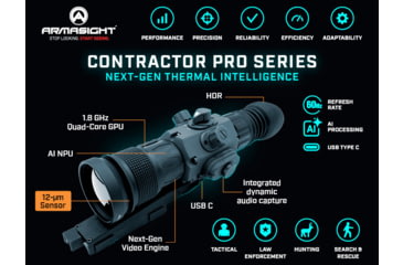 Image of Armasight Contractor 640 Pro 2-8x35mm Thermal Rifle Scope