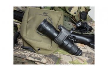 Image of Armasight Avenger QS Night Vision Monocular 3X Magnification Gen 2+ Quick Silver White Phosphor, Black NSMAVENGE3Q6DI1