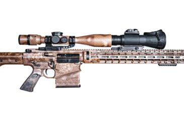 Image of Rearmed, Armasight CO-LR Clip-On Night Vision for Long Range, Powered By Pinnacle Gen 3 Ghost White Phosphor IIT, Black, NSCCOLR001G9DX1-REARMED