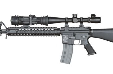 Image of Armasight CO-MR QS-HD Night Vision Medium Range Clip-On System Gen 2+ Quick Silver High Definition White Phosphor NSCCOMR001Q3DH1