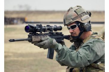 Image of Armasight CO-MR QS-HD Night Vision Medium Range Clip-On System Gen 2+ Quick Silver High Definition White Phosphor NSCCOMR001Q3DH1