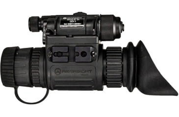 Image of Armasight Multi-Purpose 51 degree FOV Night Vision Monocular Gen 3, Ghost White Phosphor, Black, 2.8 x 1.9 x 4.1, NSMNYX14M5G9DA1