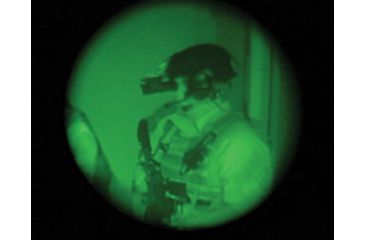 Image of Armasight Multi-Purpose 51 degree FOV Night Vision Monocular Gen 3, Ghost White Phosphor, Black, 2.8 x 1.9 x 4.1, NSMNYX14M5G9DA1