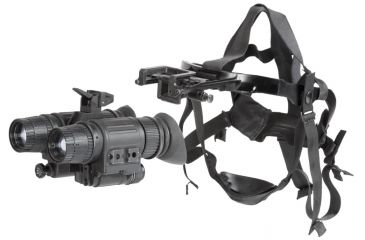 Image of Armasight Nyx-15 Pro SDi Compact Dual Tube Night Vision Goggle Gen 2+ Standard Definition w/built-in Class 1 IR Laser Pointer NSGNYX15P126IS1