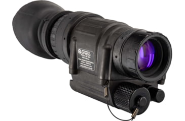 Image of Armasight OPMOD PVS-14 Night Vision 1x26mm Monocular w/ 3x Magnifier, Gen 3, 72-81 lp/mm, Black, NAMPVS14OPG9D41