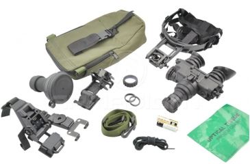 Image of Armasight PVS-7 3N Night Vision Goggle FOM 1600 Gen 3 High Performance, Black, 6.4x6.0x3.0 NAMPVS700133NA1