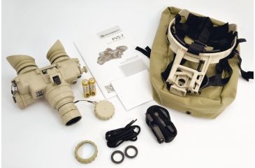 Image of Armasight PVS-7 QS Gen 2+ Night Vision Goggles Quick Silver White Phosphor, 47-54 lp/mm, Tan NAMPVS7001Q3DI2