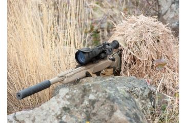 Image of Armasight Vulcan 2.5-5x QS-HD MG - Compact Night Vision Rifle Scope Gen 2+ Quick Silver High Definition White Phosphor w/Manual Gain NRWVULCAN2Q9DH1