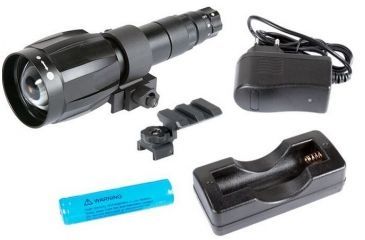 Image of Armasight XLR-IR850 Detachable X-Long Range Infrared Illuminator w/IRDS Adapter No. 115, Rechargeable Battery, and Charger, fits Dark Strider ANKIXLR023
