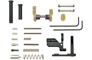 Image of Armaspec AR10 Gun Builders Lower Parts Kit, SS/FDE, ARM150-FDE