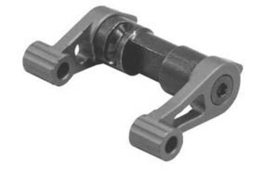 Image of Armaspec Fulcrum 45 Degree Short Throw Ambidextrous Safety Selector, Black, ARM212-BLK