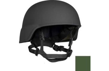 Image of ArmorSource Aire LE Full Cut Ultra Lightweight Law Enforcement Level IIIA Tactical Helmet, Cam Green, Small, AIRELESRCCGS